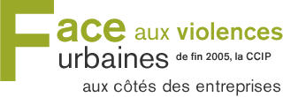 Face aux violences urbaines de fin 2005, la CCIP aux c&ocirc;t&eacute;s des entreprises